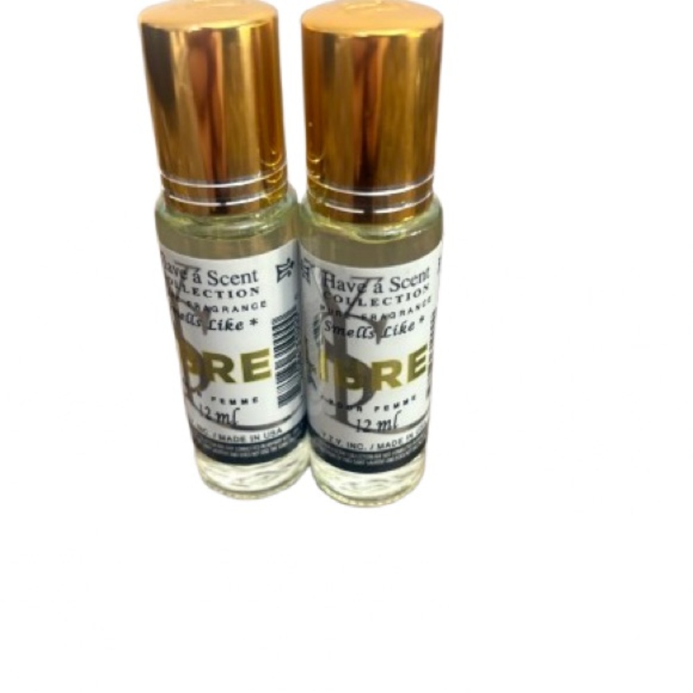 2 Pack Inspired Roll On Perfume Oil 12ml – Long Lasting Fragrance- For Women